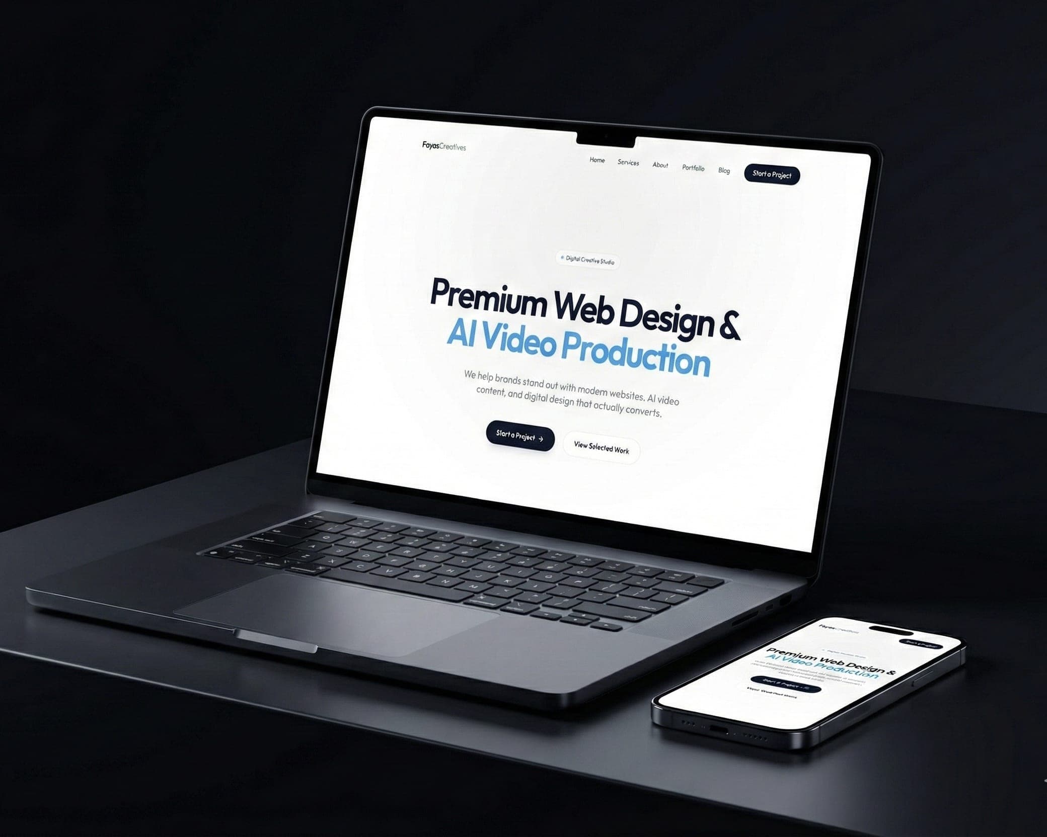 Fayas Creatives Website